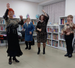 "Как у наших у ворот добрый Старый Новый год!" — развлекательно-игровую программу для участников клуба "Мы у самовара" и ансамбля русской песни "Зарянка" подготовили и провели заведующая Фёдоровской поселковой библиотекой Абрамова Е. В. и библиотекарь Ковалева И. М.