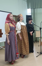 «Культура славянских народов» - тематическая встреча в преддверии Дня православной книги состоялась 13 марта в культурно-спортивном комплексе посёлка Сельцо в рамках программы ООО «Славяне».