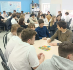 Встреча старшеклассников с преподавателями и студентами Петербургского государственного университета путей сообщения Императора Александра I прошла 20 марта в МБОУ СОШ №4 г. Тосно.