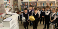 «К космическим далям вперед!» - познавательный час для учеников 1б и 2в класса средней школы ко Всемирному дню авиации и космонавтики провела И.М. Ковалева, библиотекарь Фёдоровской поселковой библиотеки. - Межпоселенческая ЦБС