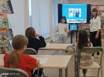 «Мир профессий» – познавательный час для детей поселка Ушаки провела М.Л. Орлова, заведующая Тосненской сельской библиотекой.