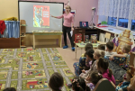 «Мир заповедной природы» – экологическую беседу, посвящённую Дню заповедников и национальных парков, для комбинированной группы детского сада №17 п. Любань провела Анна Чижикова, заведующая Любанской сельской библиотекой.